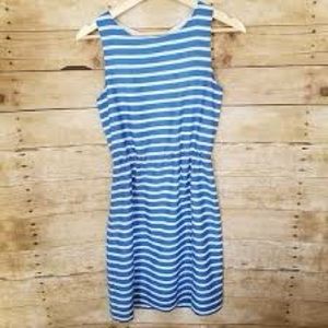 J.Crew Blue and White dress